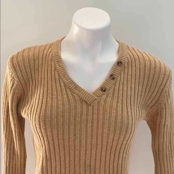 NWOT! Great American Sweater Co. Beige Sweater - Picture 2 of 6